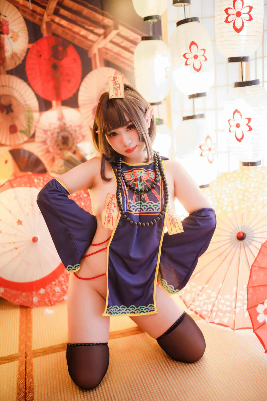 Coser@胡桃猫Kurumineko And 十万珍吱伏特 – 巫女And僵尸 Part02 (61P)