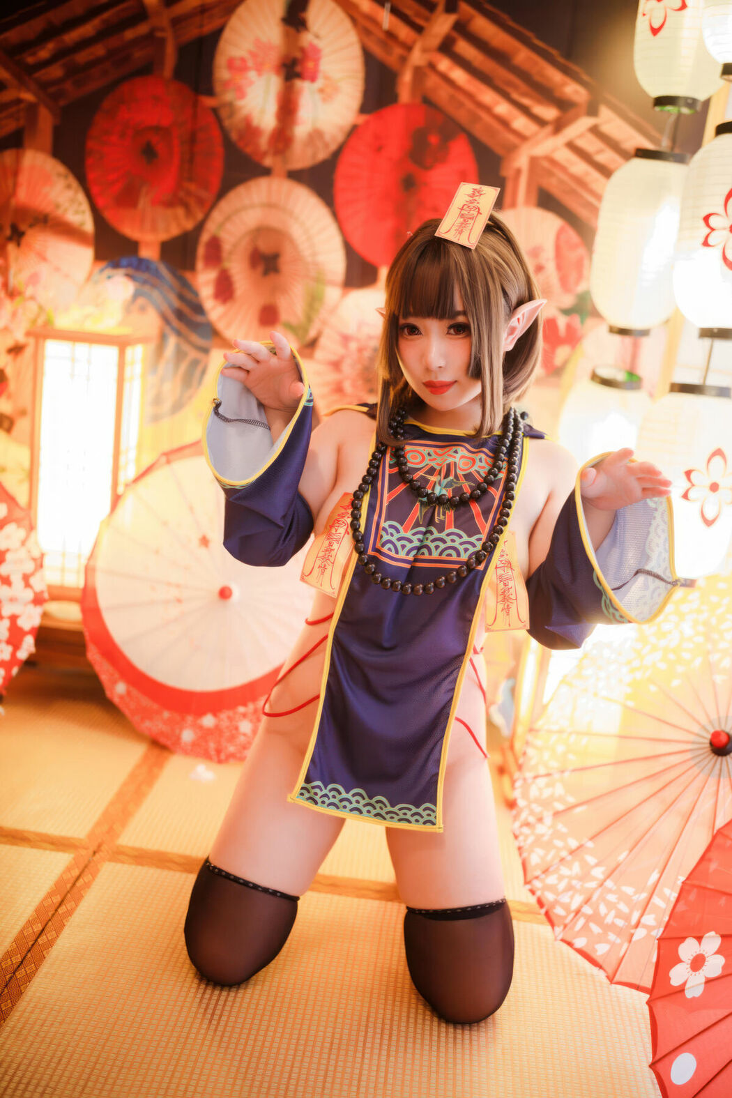 Coser@胡桃猫Kurumineko And 十万珍吱伏特 – 巫女And僵尸 Part02 (61P)