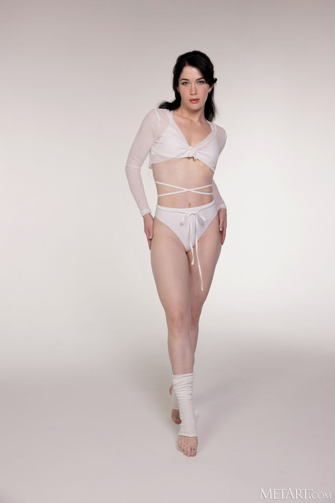 Evelyn Claire American Beauty Is Alluring In Sporty Lingerie