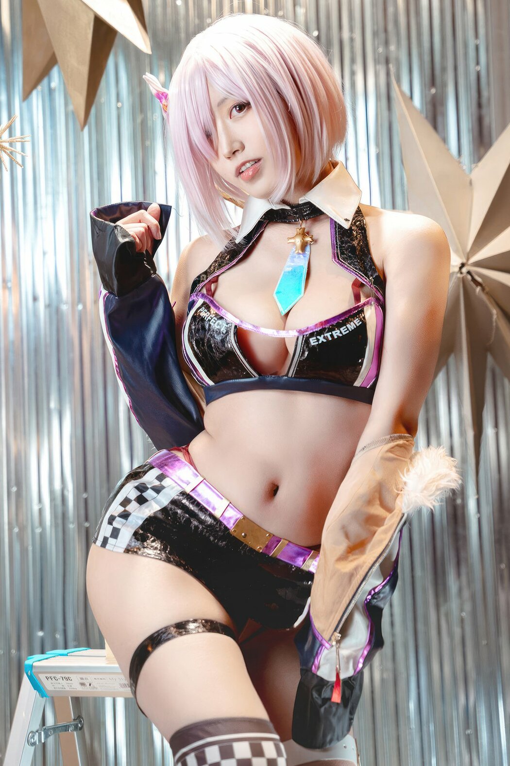 Coser@切切Celia – FGO-玛修赛车服 (24P) Cover Photo