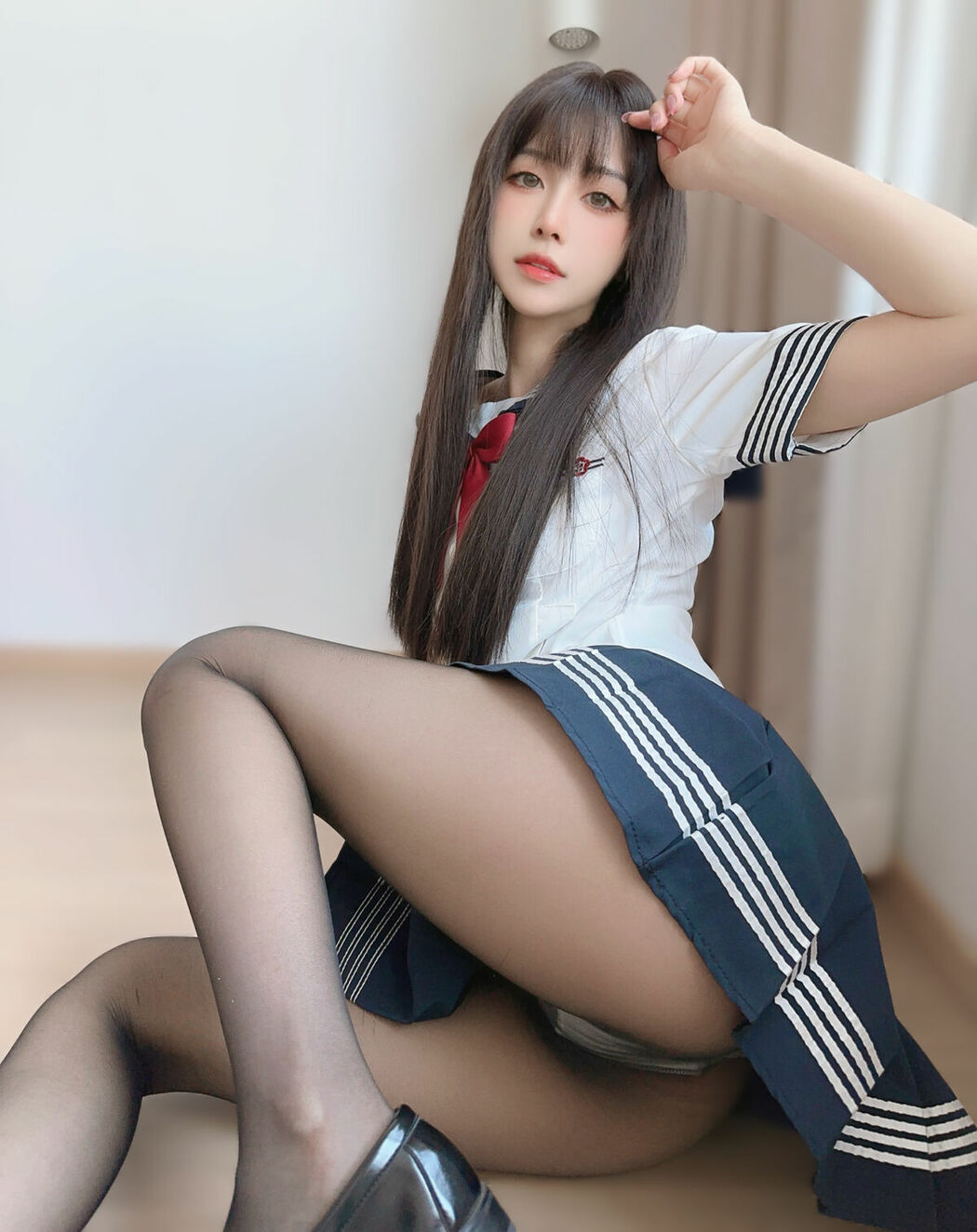 Coser@布丁大法 Pudding Dafa – 黑丝连裤袜 (36P)