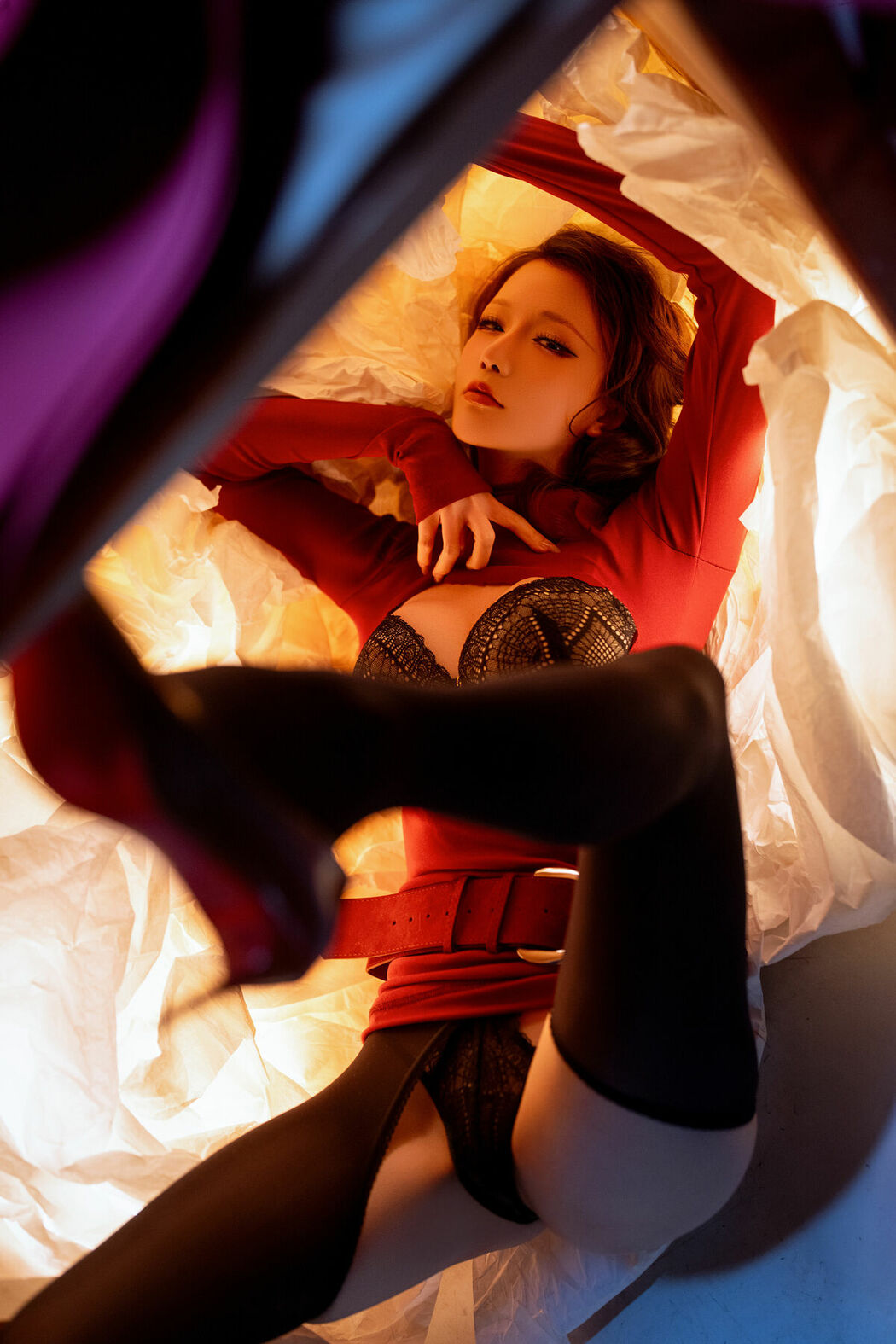 Coser@星之迟迟Hoshilily – 2025圣诞 意外收获的惊喜盒 (69P)