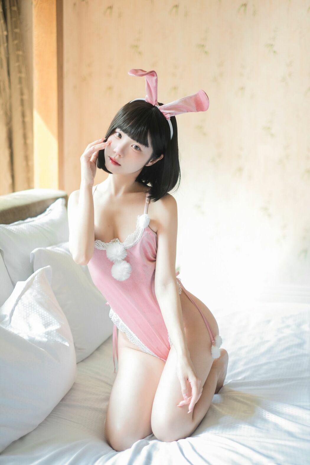 Coser@可可小白兔 – 純慾兔女郎 (51P)