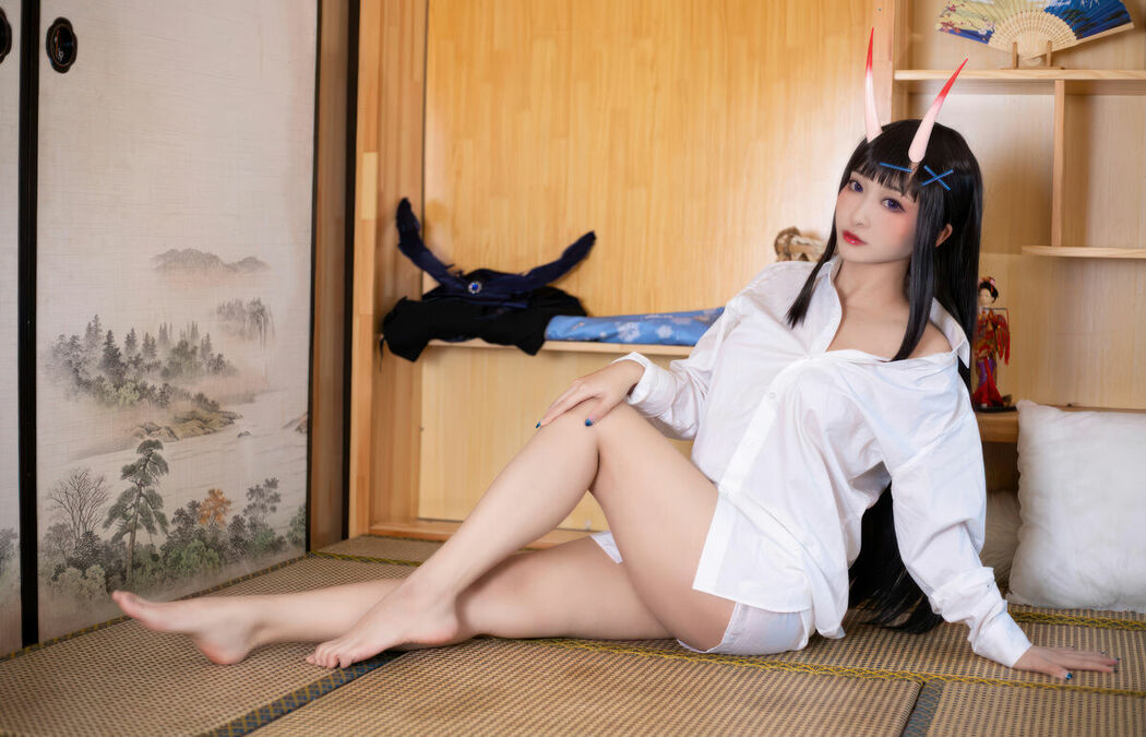 Coser@洛璃LoLiSAMA – 碧蓝航线-能代衬衣 (74P)