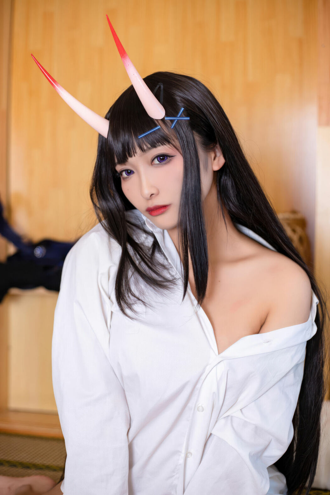 Coser@洛璃LoLiSAMA – 碧蓝航线-能代衬衣 (74P)