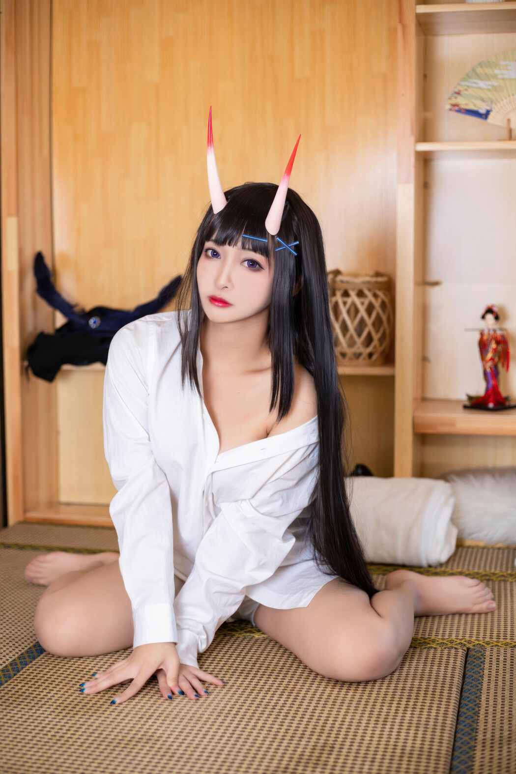 Coser@洛璃LoLiSAMA – 碧蓝航线-能代衬衣 (74P)