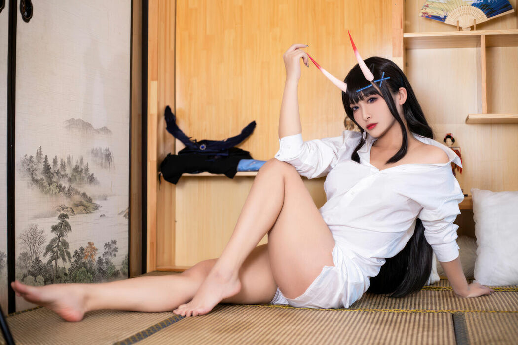 Coser@洛璃LoLiSAMA – 碧蓝航线-能代衬衣 (74P)