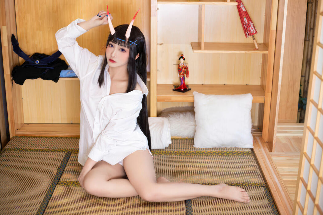 Coser@洛璃LoLiSAMA – 碧蓝航线-能代衬衣 (74P)