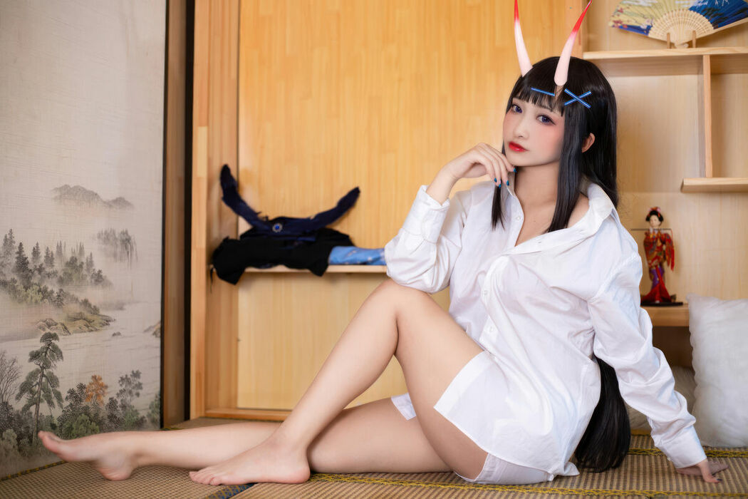 Coser@洛璃LoLiSAMA – 碧蓝航线-能代衬衣 (74P)