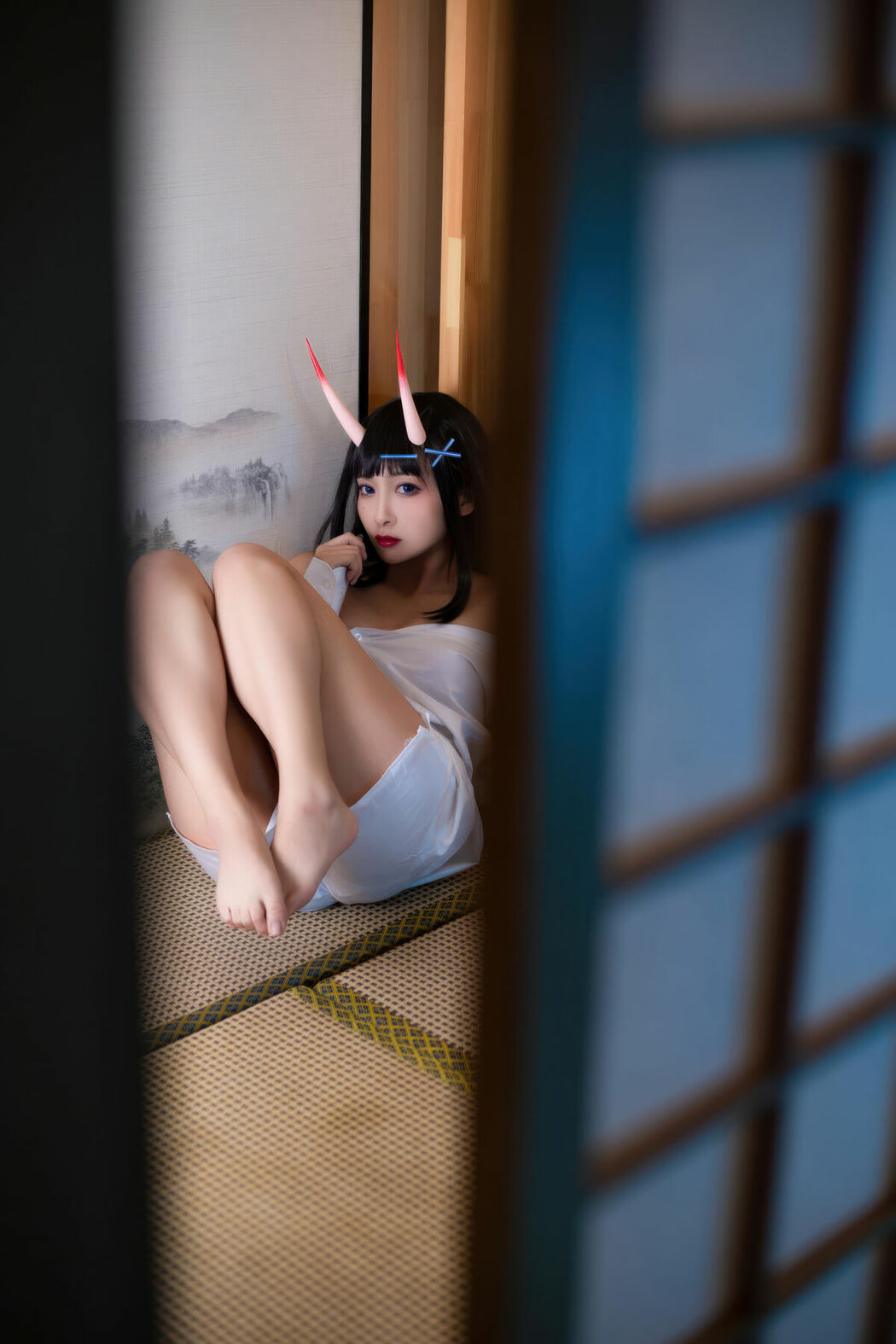 Coser@洛璃LoLiSAMA – 碧蓝航线-能代衬衣 (74P)