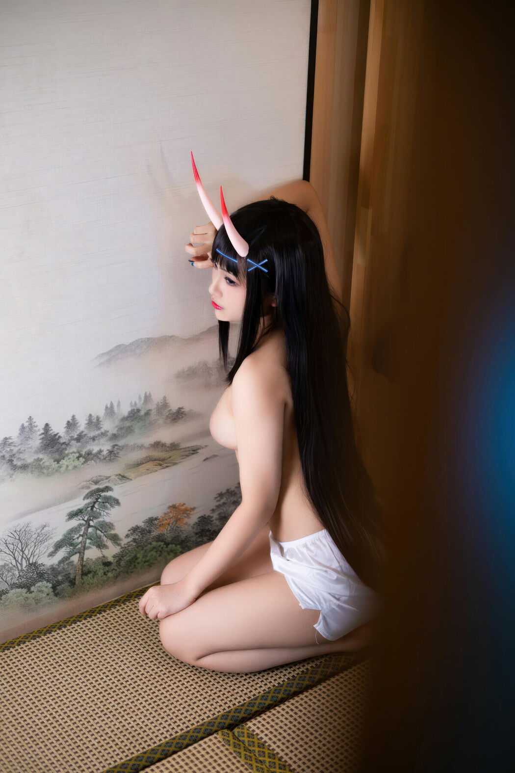 Coser@洛璃LoLiSAMA – 碧蓝航线-能代衬衣 (74P)