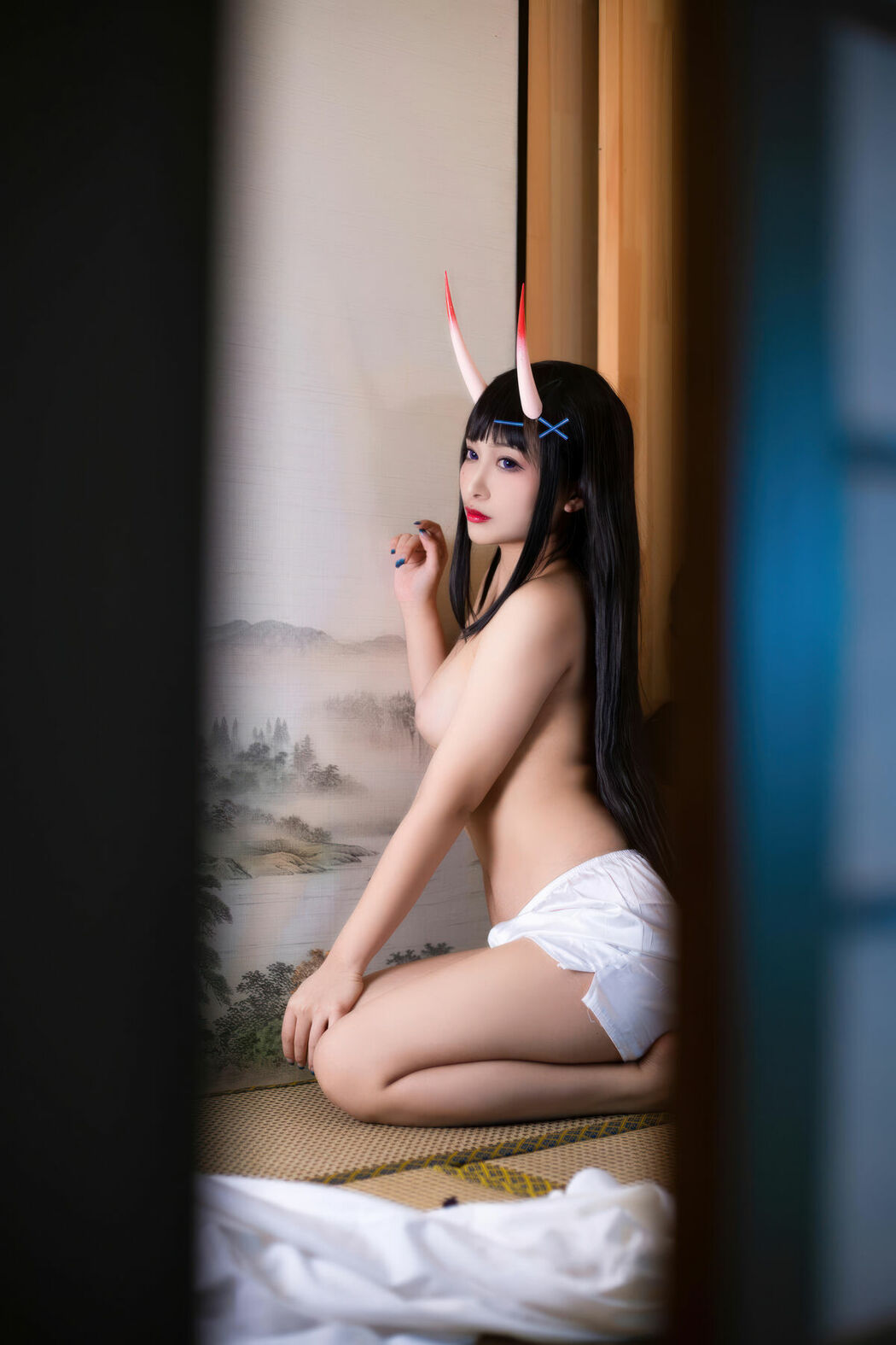 Coser@洛璃LoLiSAMA – 碧蓝航线-能代衬衣 (74P)