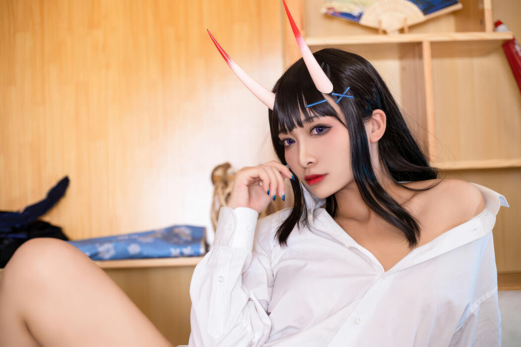 Coser@洛璃LoLiSAMA – 碧蓝航线-能代衬衣 (74P)