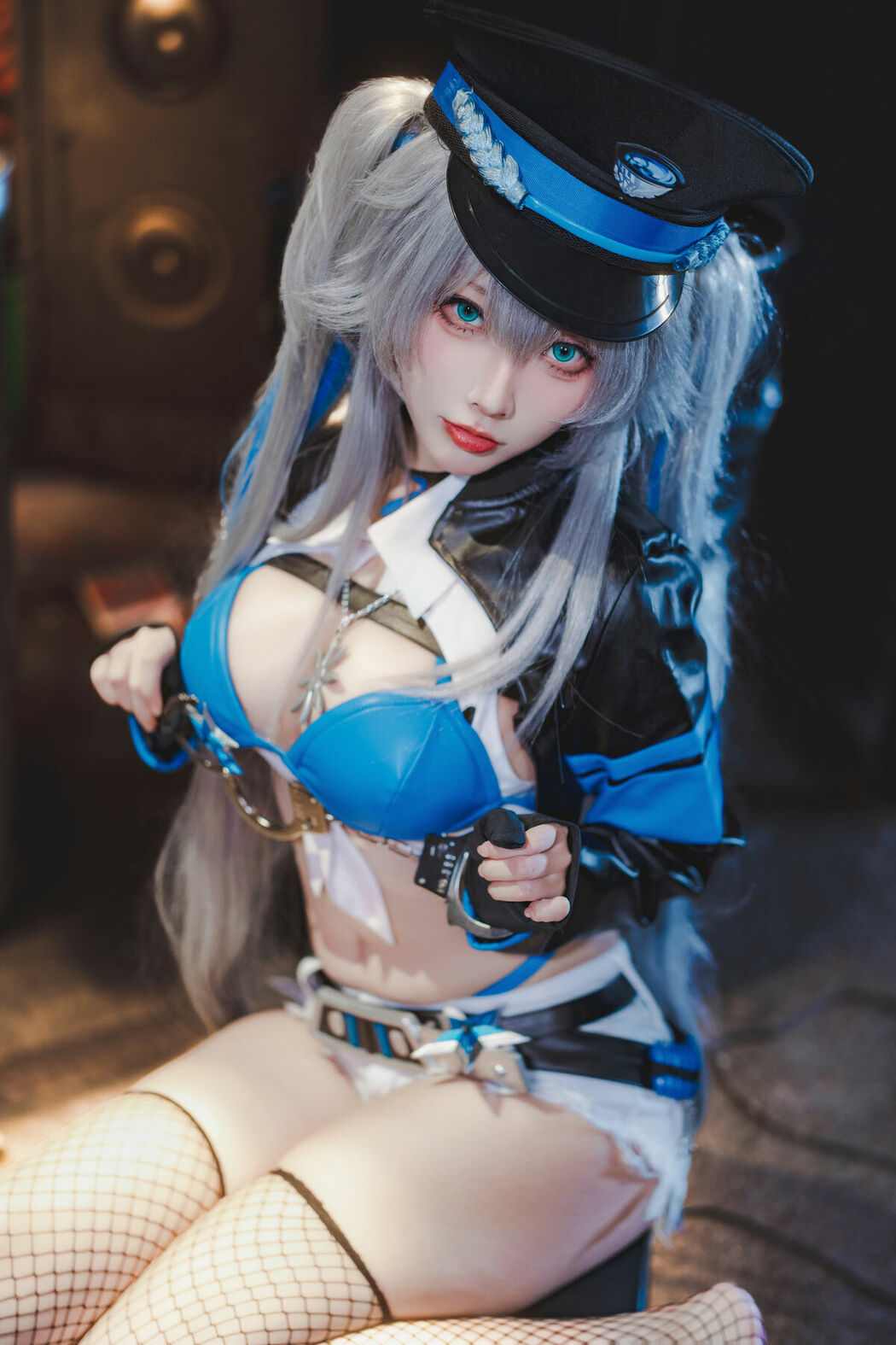 Coser@宮本桜 – 交错战线 刃齿女警 (23P)