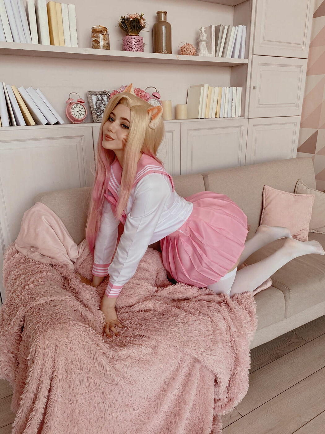 Coser@Alina Becker – Ahri Schoolgirl Part02 (60P)