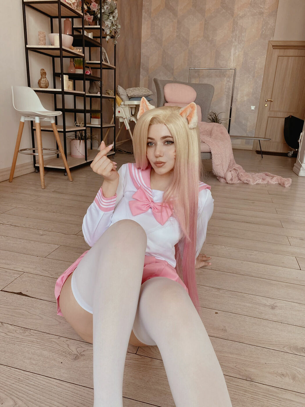 Coser@Alina Becker – Ahri Schoolgirl Part02 (60P)