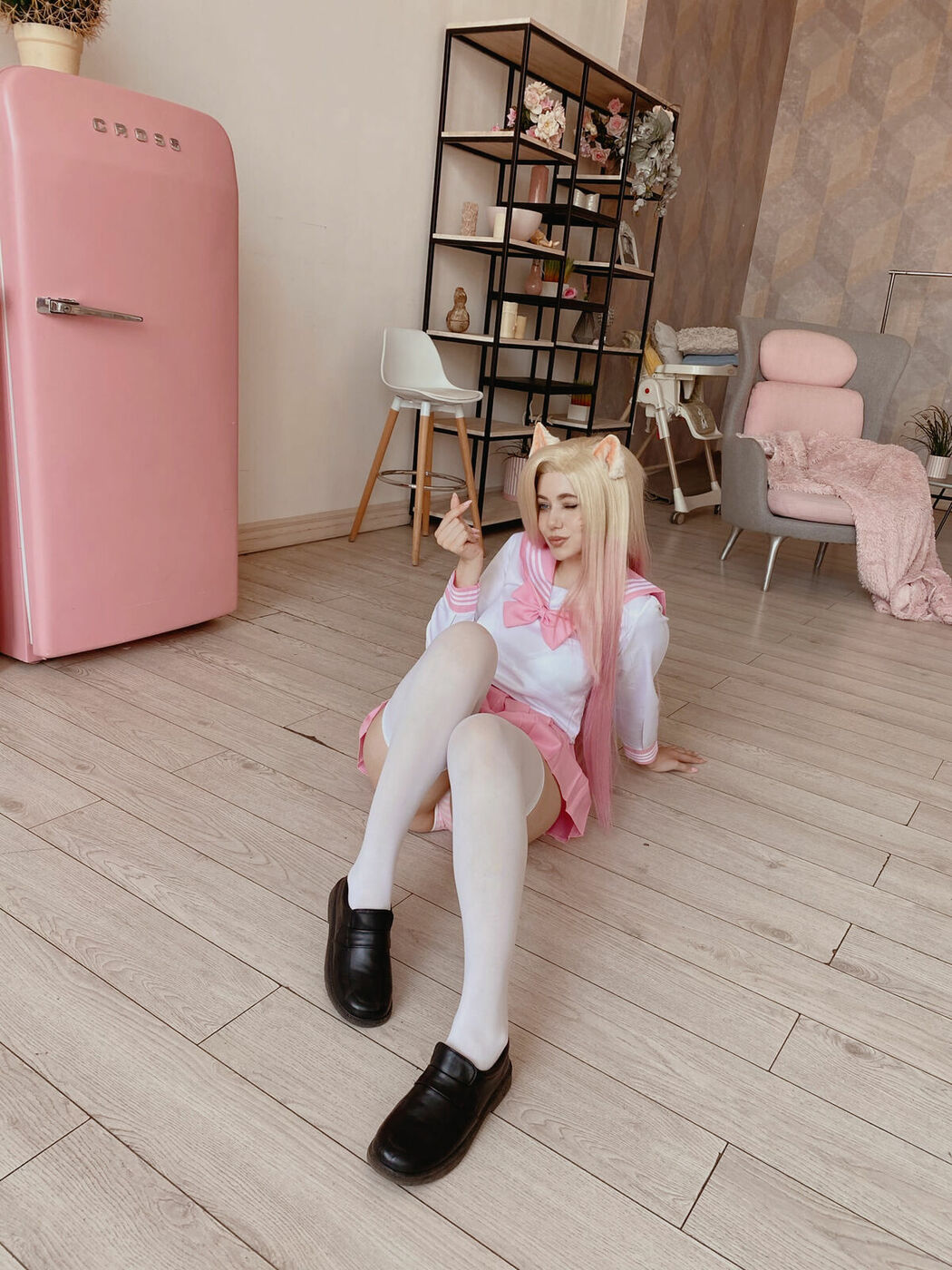 Coser@Alina Becker – Ahri Schoolgirl Part02 (60P)