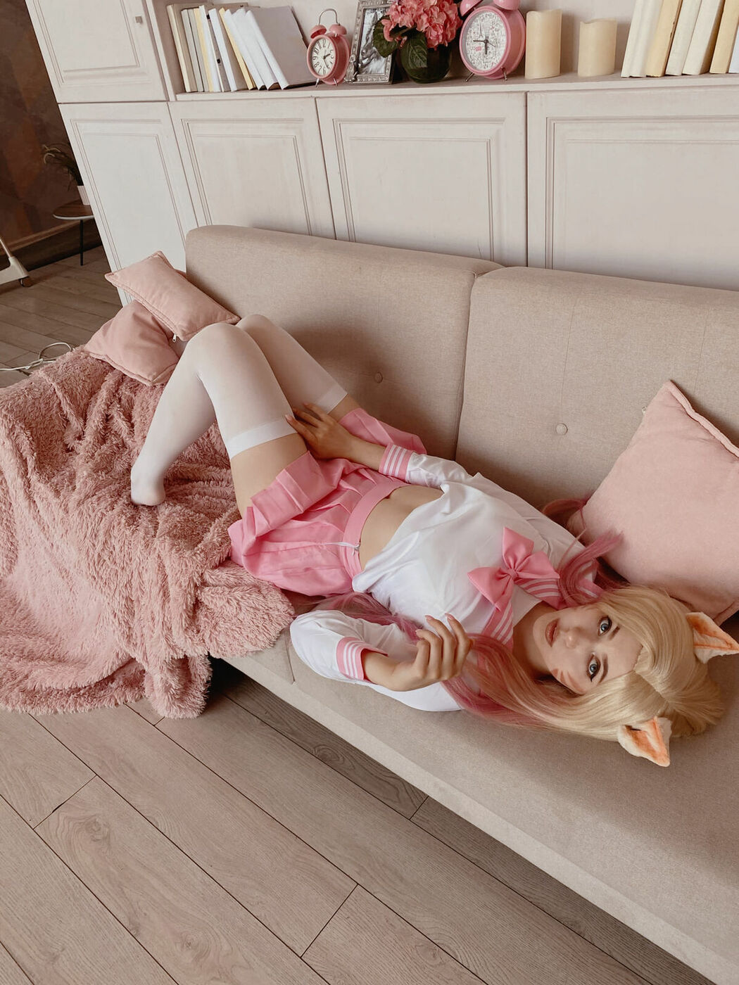 Coser@Alina Becker – Ahri Schoolgirl Part02 (60P)