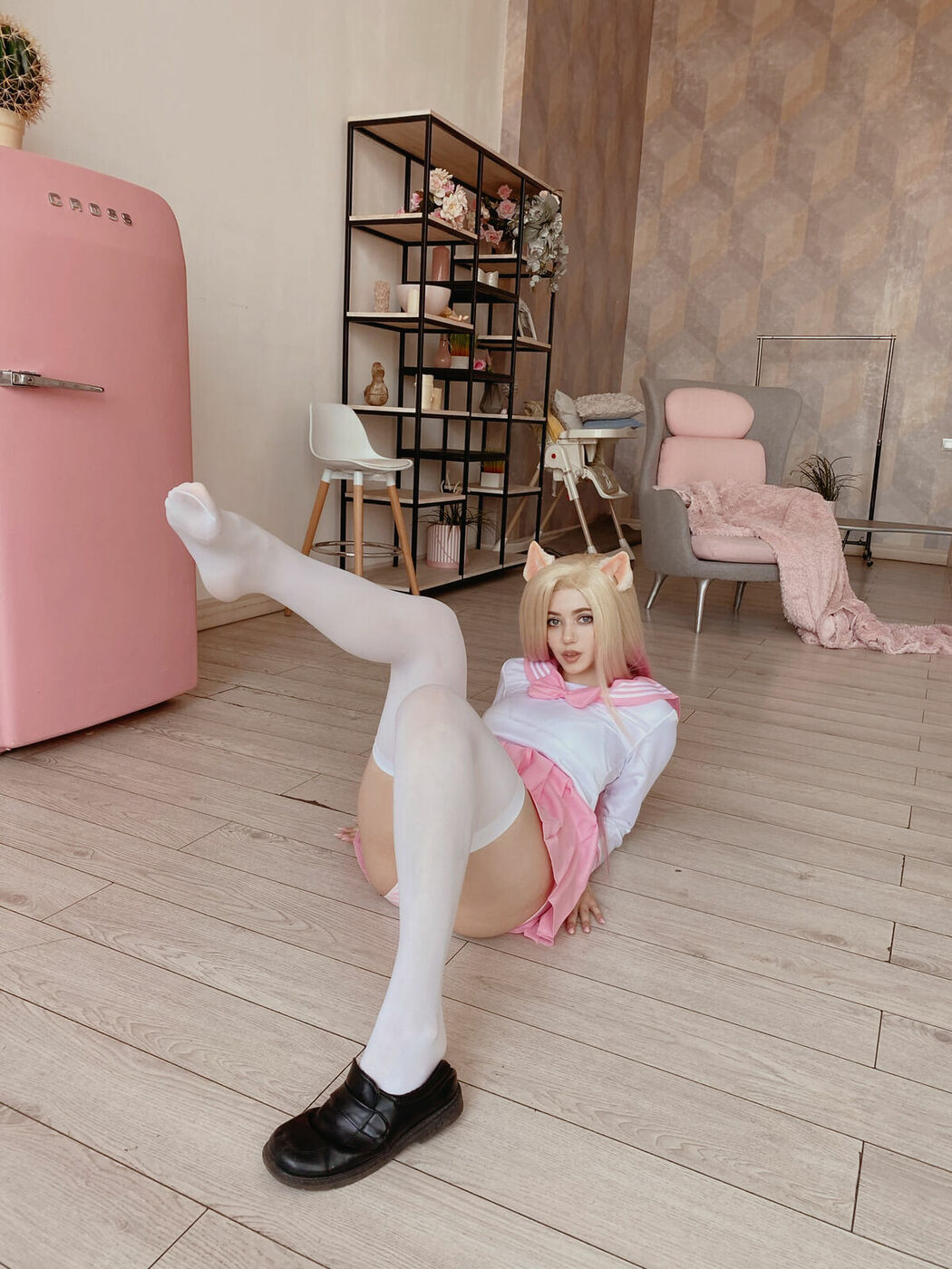 Coser@Alina Becker – Ahri Schoolgirl Part02 (60P)