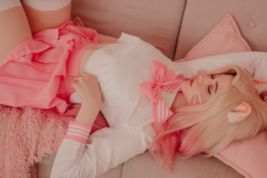 Coser@Alina Becker – Ahri Schoolgirl Part01 (60P)