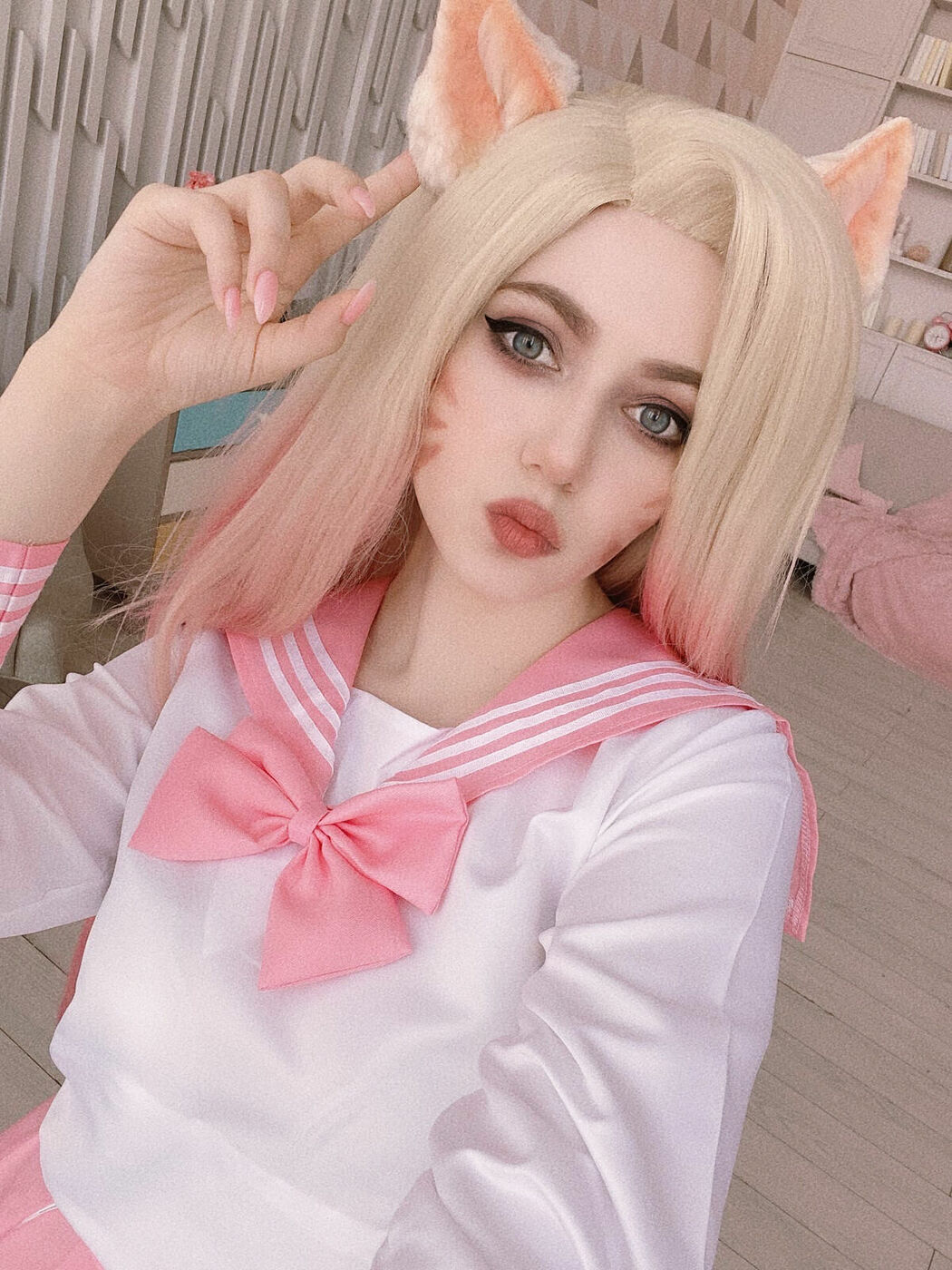 Coser@Alina Becker – Ahri Schoolgirl Part01 (60P)