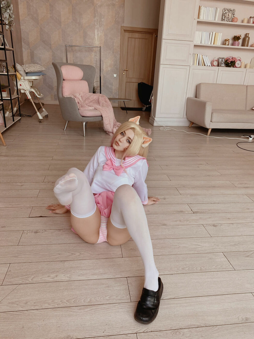 Coser@Alina Becker – Ahri Schoolgirl Part02 (60P)