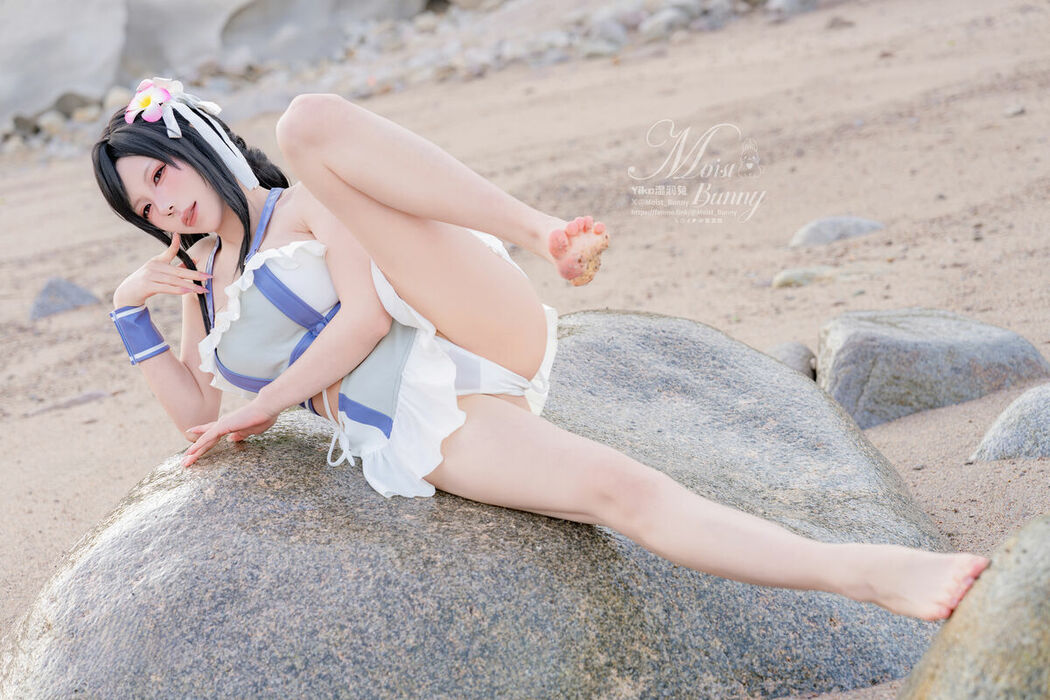 Coser@黏黏团子兔 – 2025泳装限定作 海边假日 蒂法 (81P)
