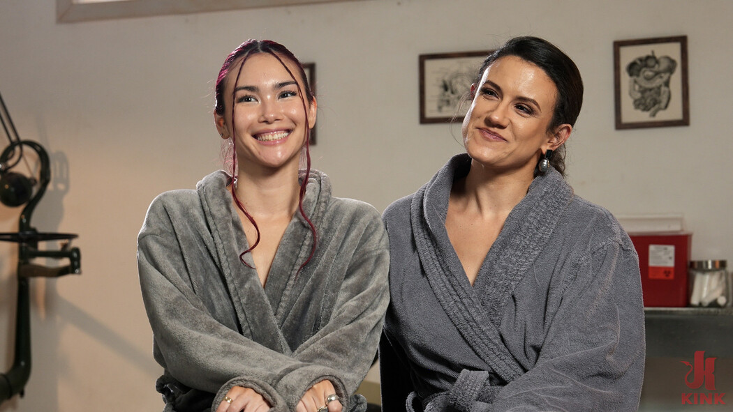 Penny Barber And Scarlette Moon Makes Her Little Pussy Squirt And Spanks Her Cute Little Ass