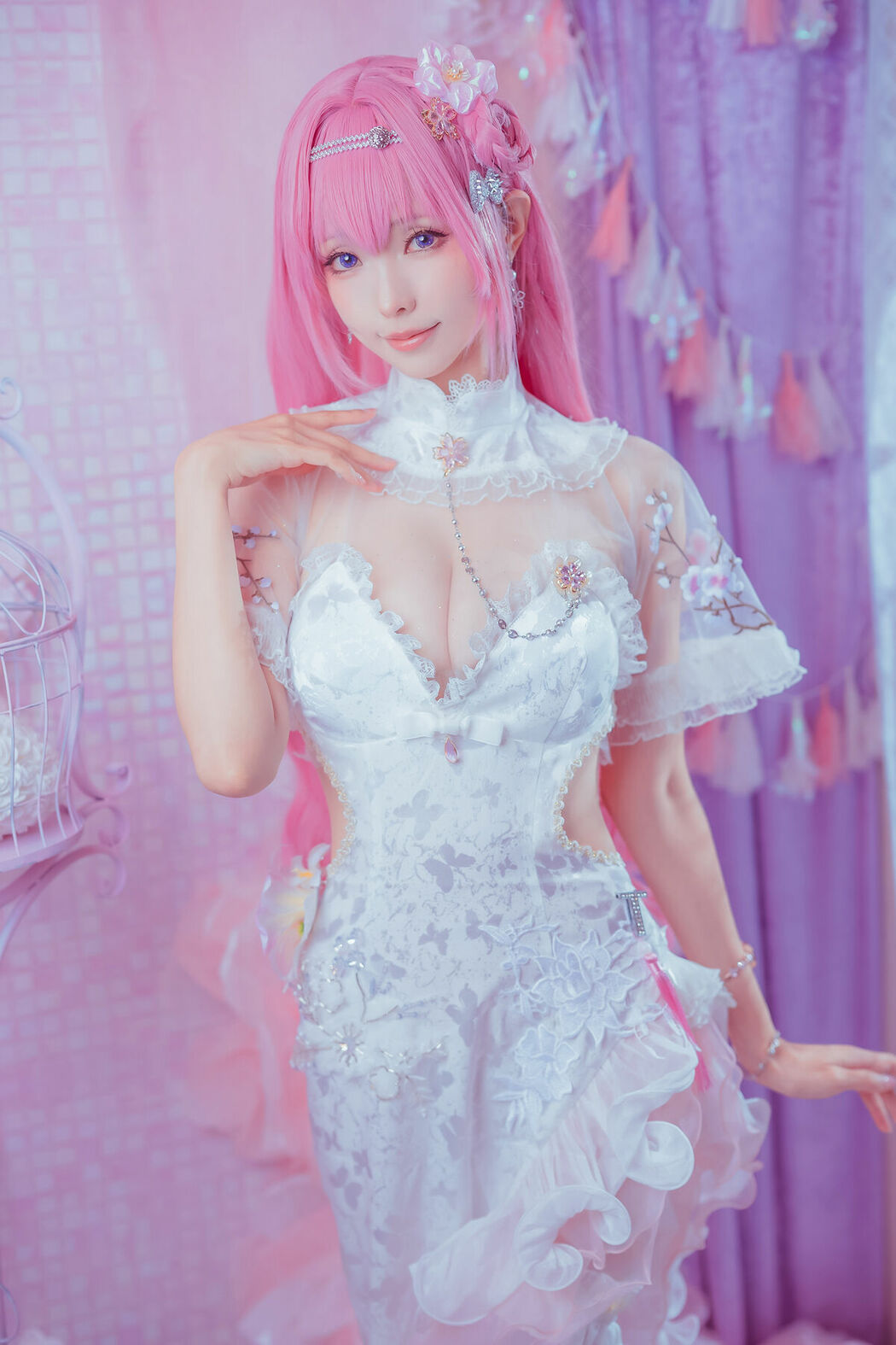 Coser@Ely_eee ElyEE子 – Dorothy Feast on Peachland 桃園宴 (25P – 2V)