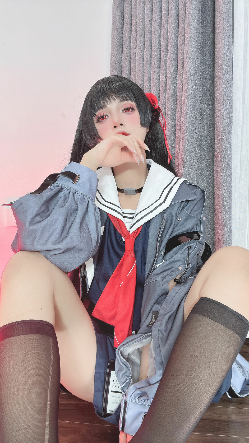 Coser@PoppaChan – 鸣潮 千咲 (85P – 10V)