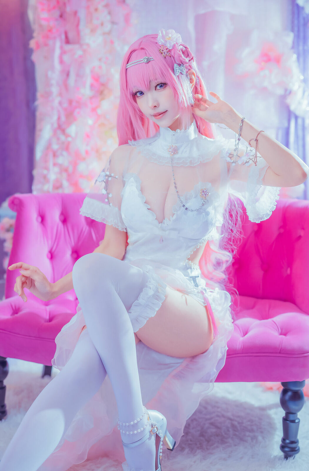 Coser@Ely_eee ElyEE子 – Dorothy Feast on Peachland 桃園宴 (25P – 2V)