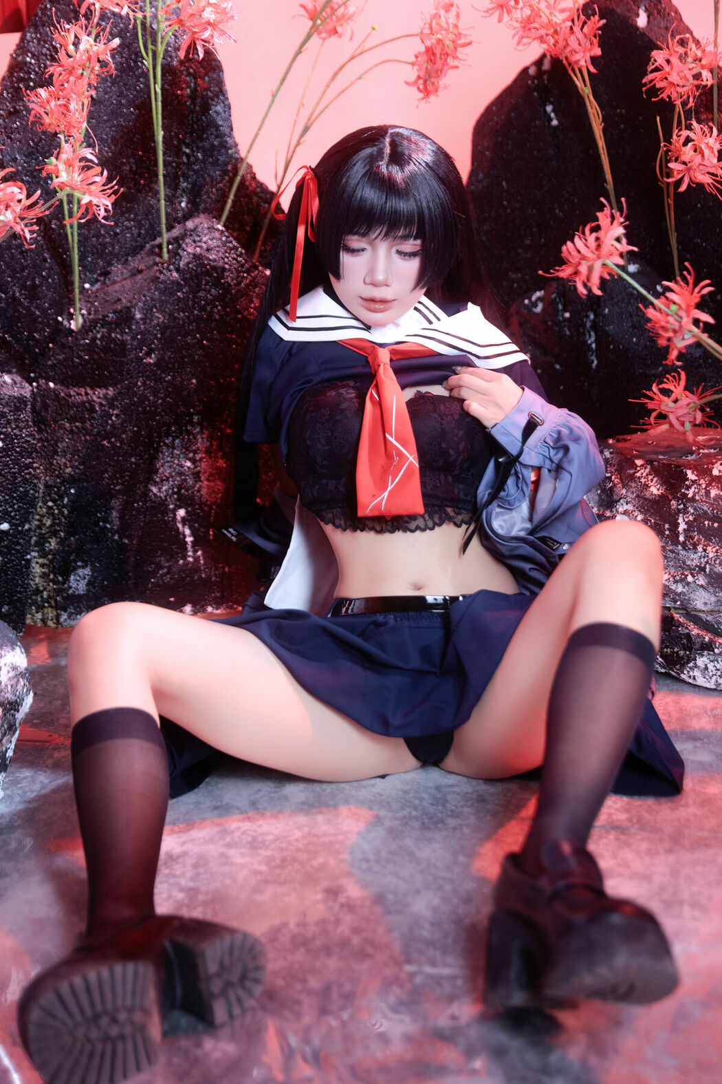 Coser@PoppaChan – 鸣潮 千咲 (85P – 10V)