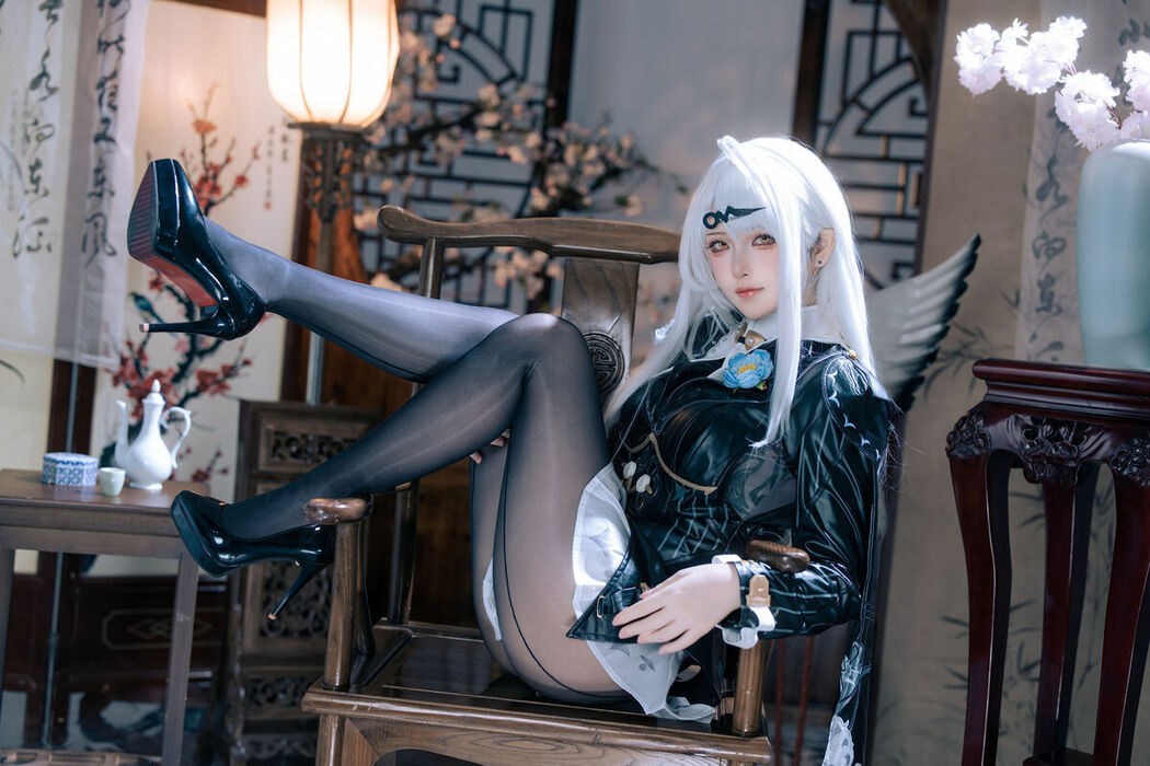 Coser@屿鱼 – 绝区零 仪玄 墨形影踪 (51P)