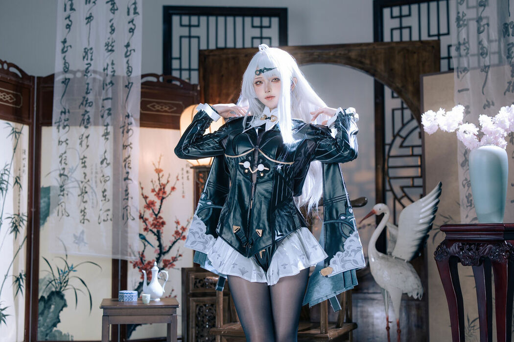 Coser@屿鱼 – 绝区零 仪玄 墨形影踪 (51P)