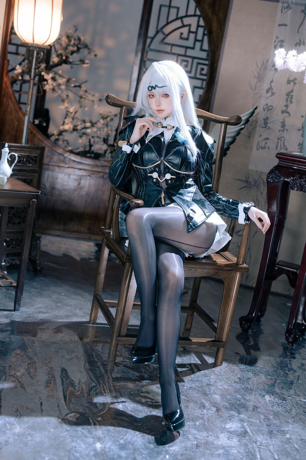Coser@屿鱼 – 绝区零 仪玄 墨形影踪 (51P)
