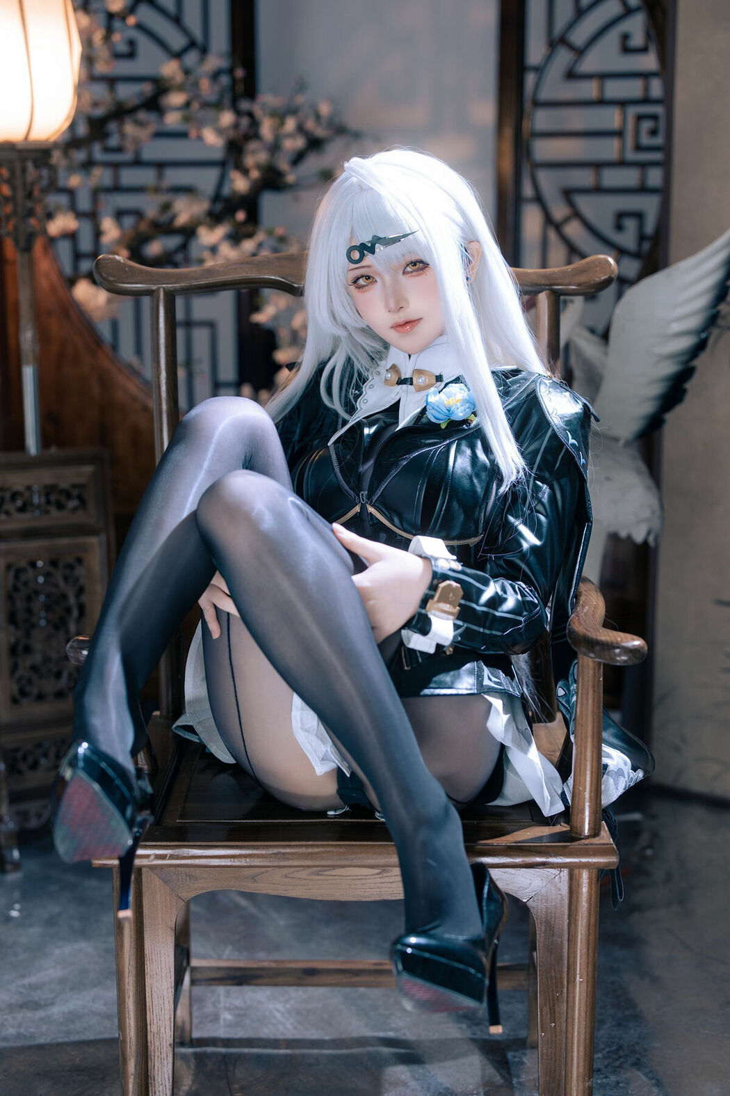 Coser@屿鱼 – 绝区零 仪玄 墨形影踪 (51P)