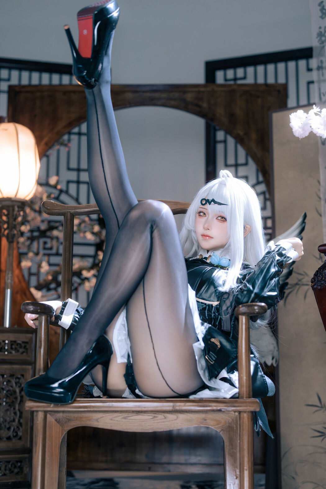 Coser@屿鱼 – 绝区零 仪玄 墨形影踪 (51P)