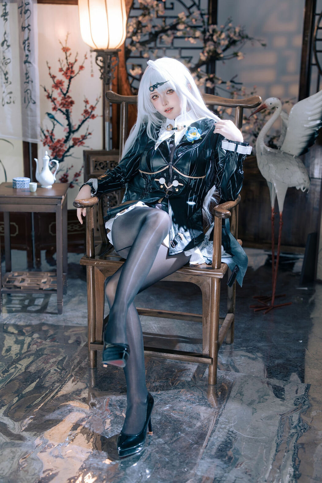 Coser@屿鱼 – 绝区零 仪玄 墨形影踪 (51P)