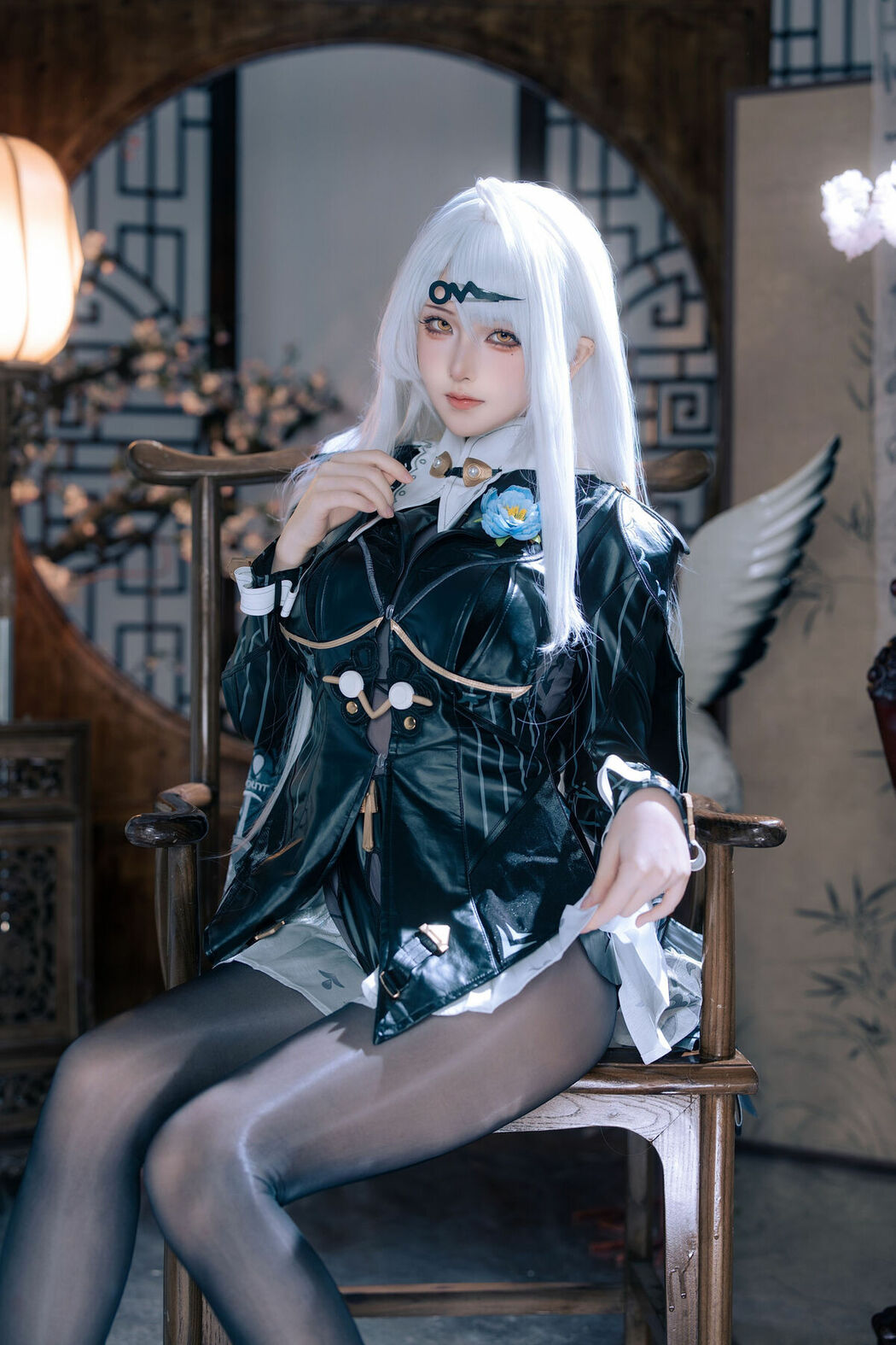 Coser@屿鱼 – 绝区零 仪玄 墨形影踪 (51P)