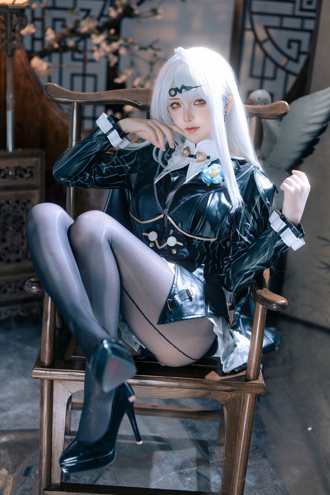 Coser@屿鱼 – 绝区零 仪玄 墨形影踪 (51P)