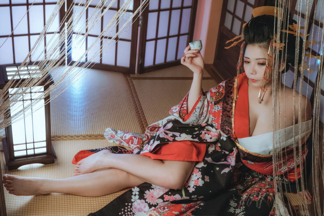 Coser@无颜小天使wy – 花魁 (16P)