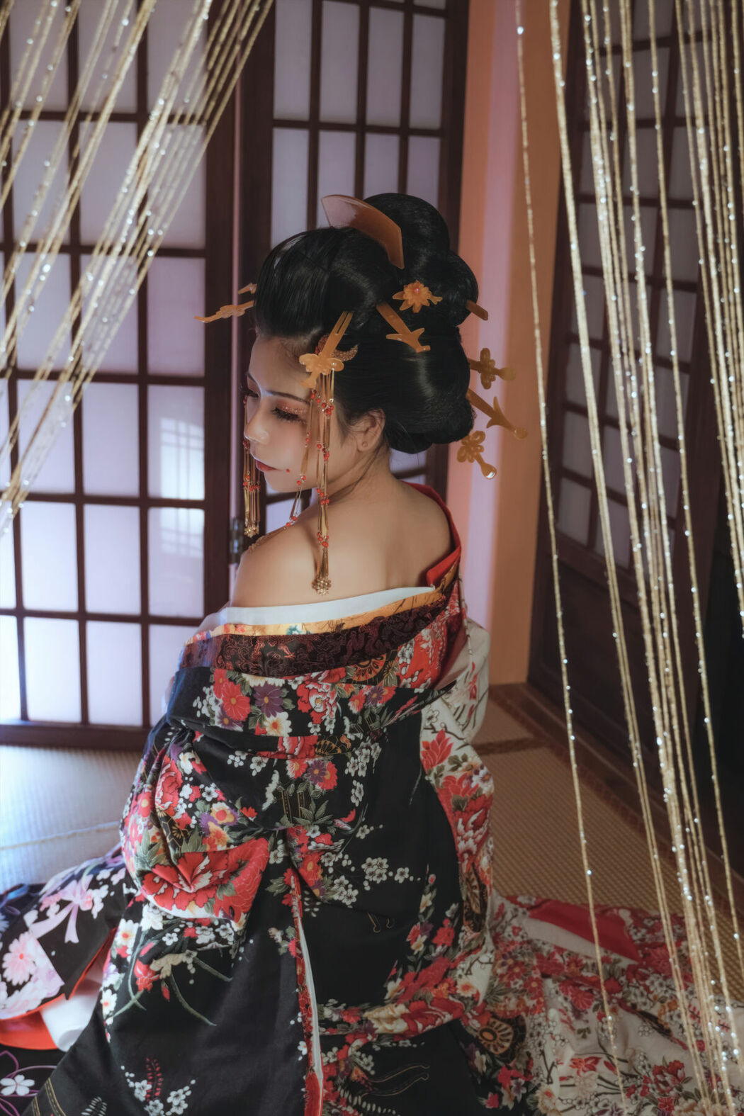 Coser@无颜小天使wy – 花魁 (16P)