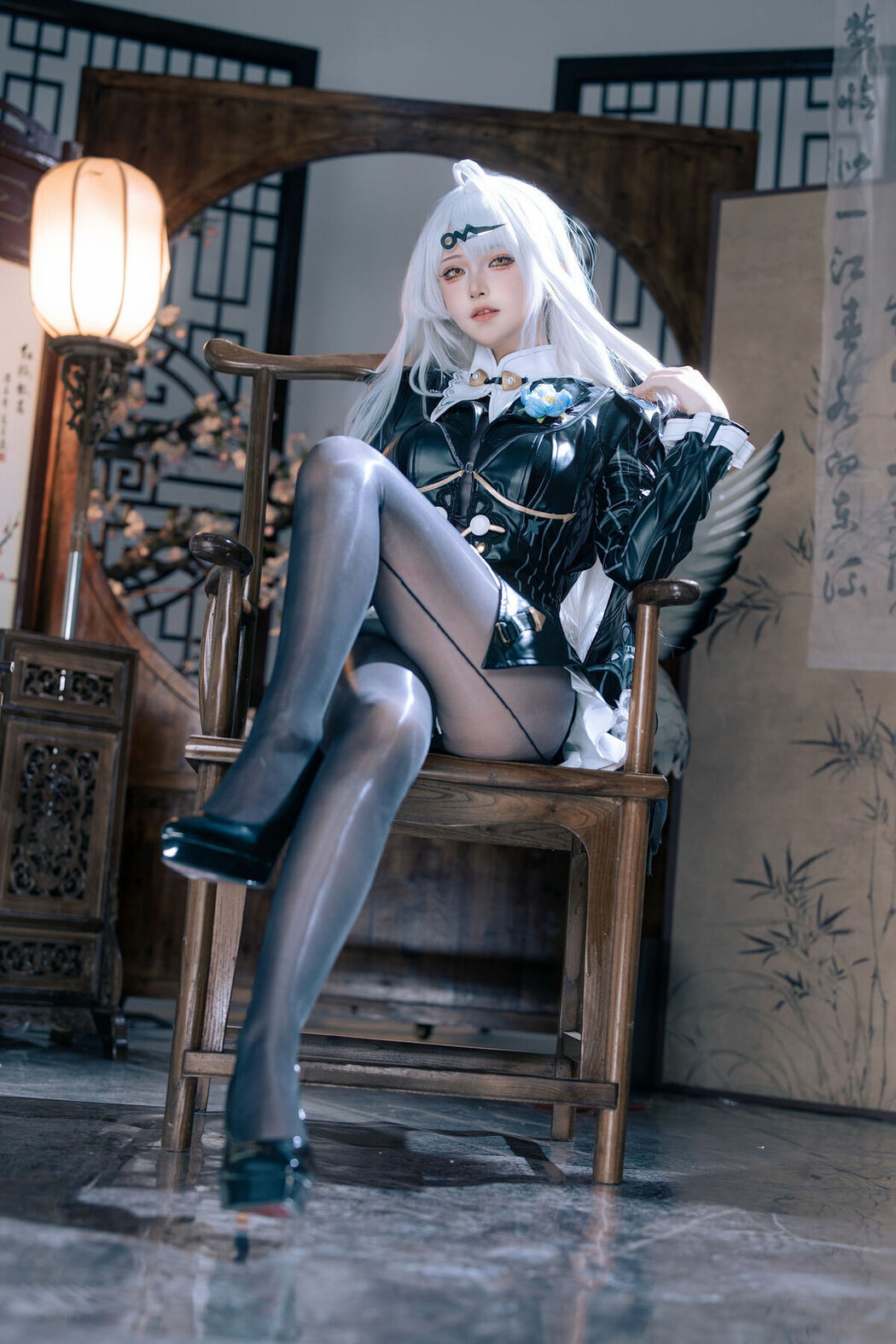 Coser@屿鱼 – 绝区零 仪玄 墨形影踪 (51P)