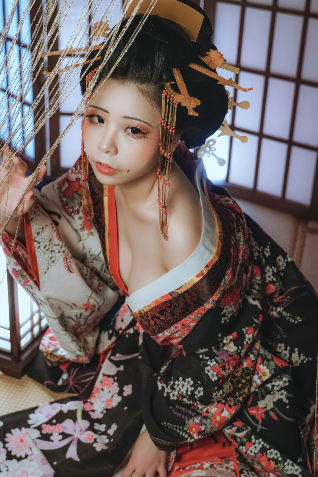 Coser@无颜小天使wy – 花魁 (16P)