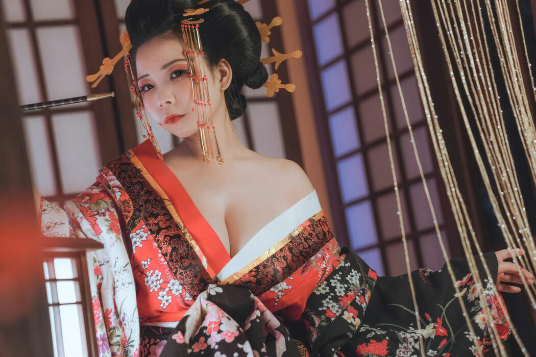 Coser@无颜小天使wy – 花魁 (16P)