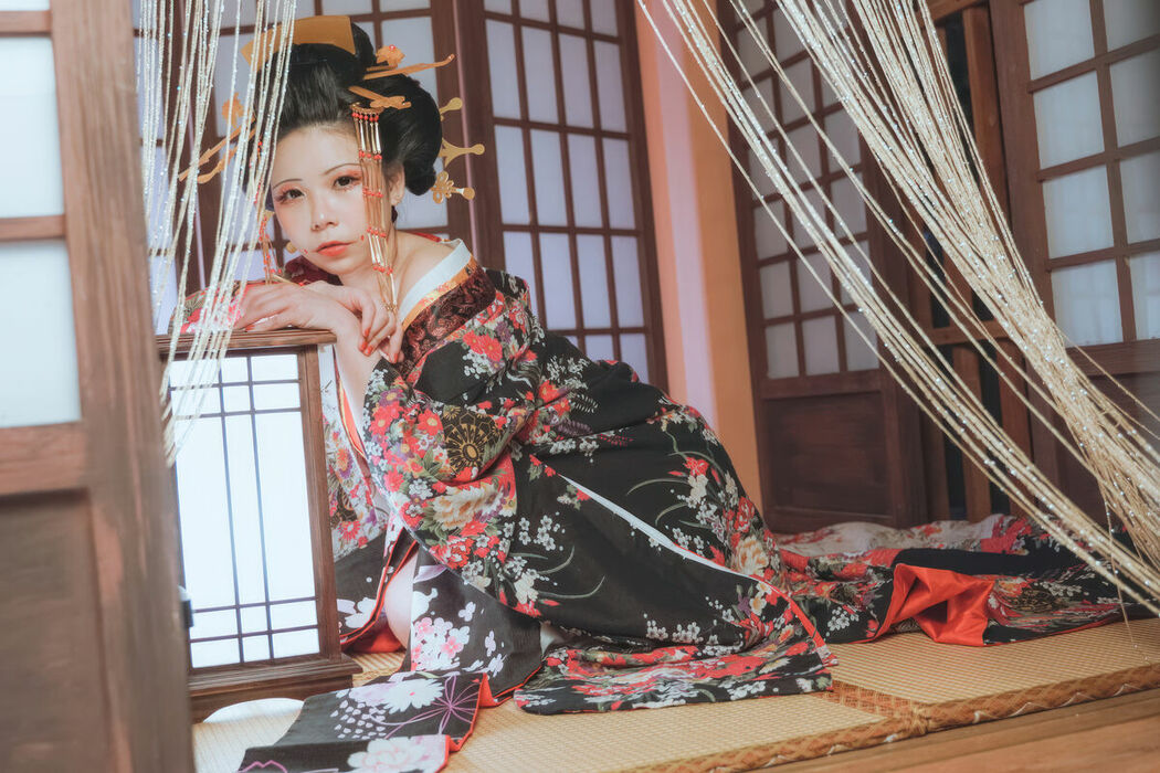 Coser@无颜小天使wy – 花魁 (16P)