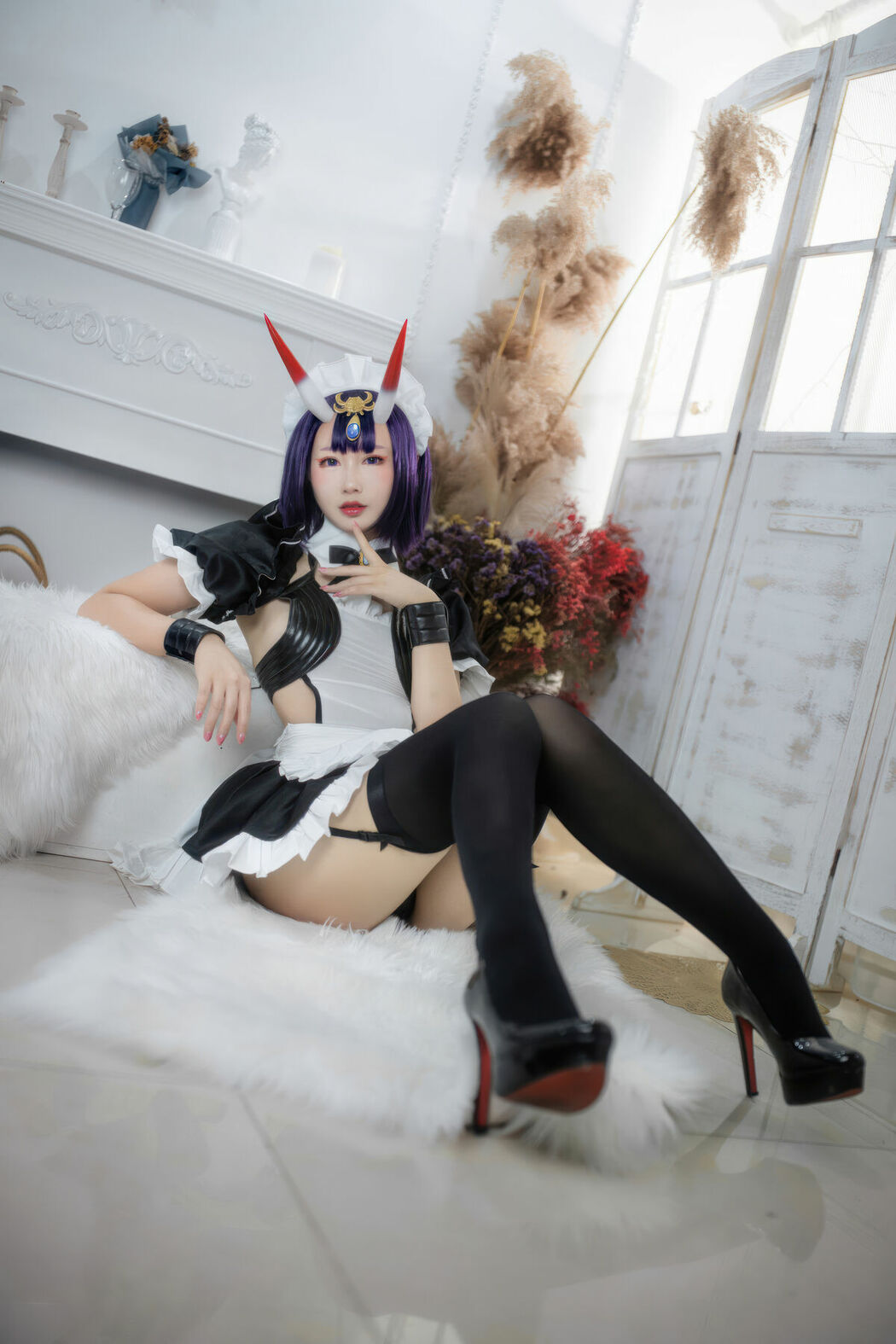 Coser@羽生三未 – FGO-酒吞童子女仆 (21P)