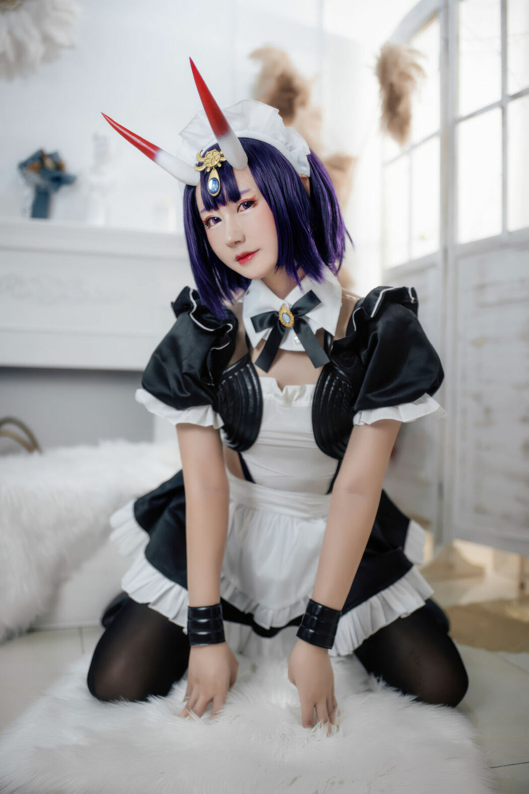 Coser@羽生三未 – FGO-酒吞童子女仆 (21P)