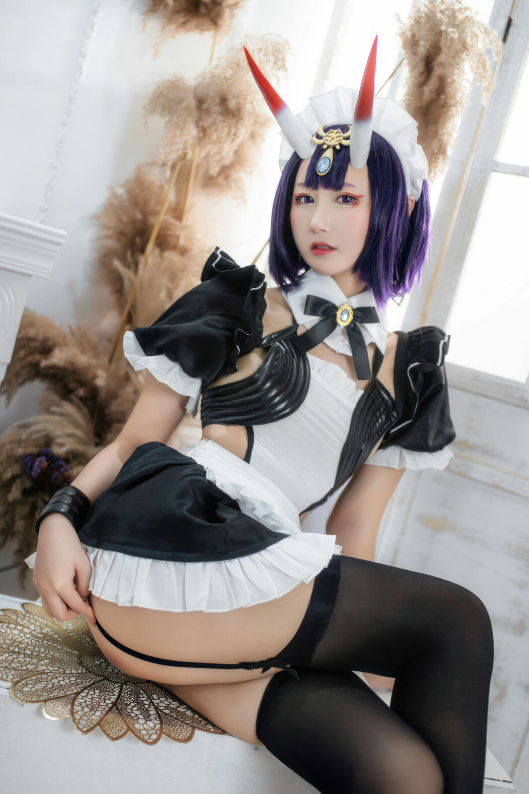 Coser@羽生三未 – FGO-酒吞童子女仆 (21P)