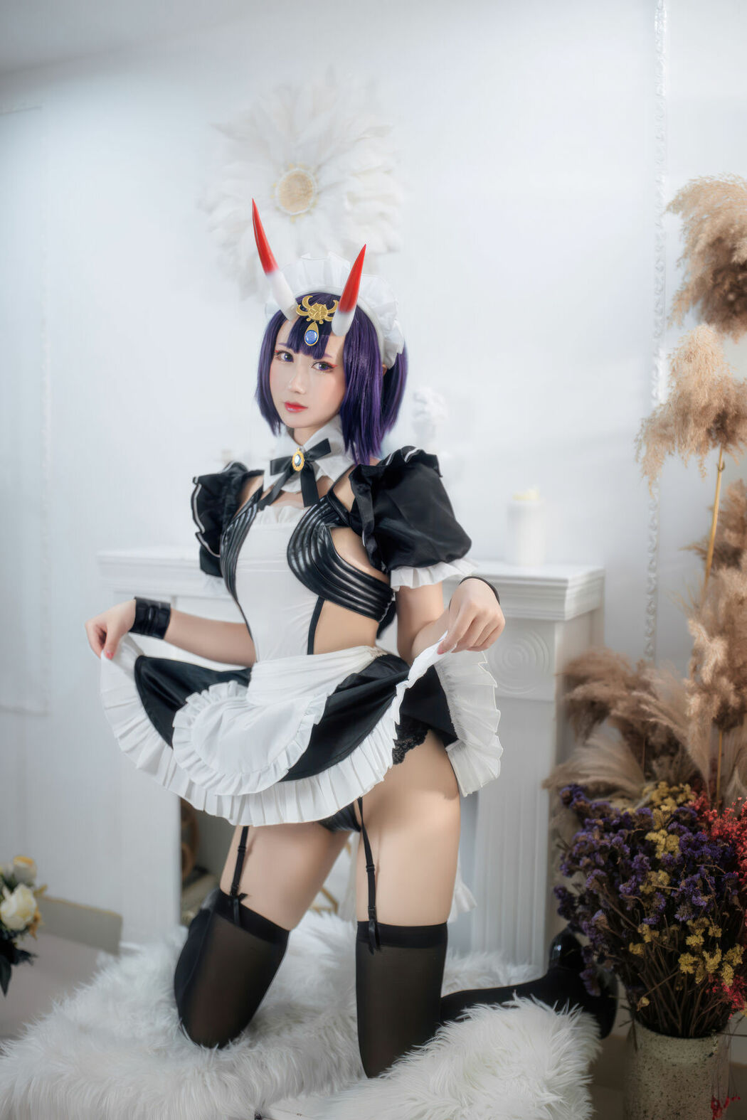 Coser@羽生三未 – FGO-酒吞童子女仆 (21P)